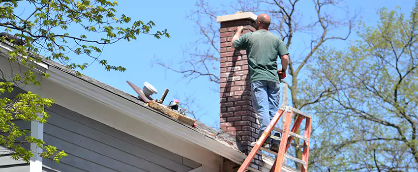 Vinyl and PVC Chimney Flashing Installation in Lenoir, NC
