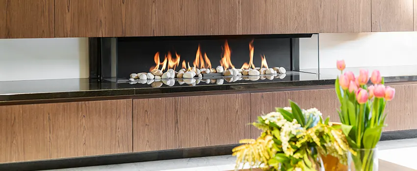 Double-height Fireplace Design Refurbishment in Lenoir, North Carolina